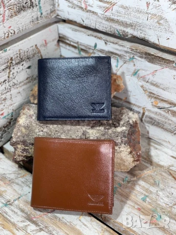 мъжки портмонета от естествена кожа , снимка 4 - Портфейли, портмонета - 51395570