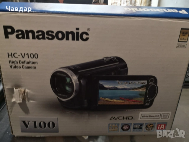 Видеокамера Panasonic V-100, снимка 4 - Камери - 50322175