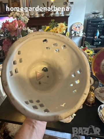 Home&Garden Albena – Ваза Royal Dux Bohemia, Чехословакия, ок. 1908 г., снимка 4 - Вази - 54040260