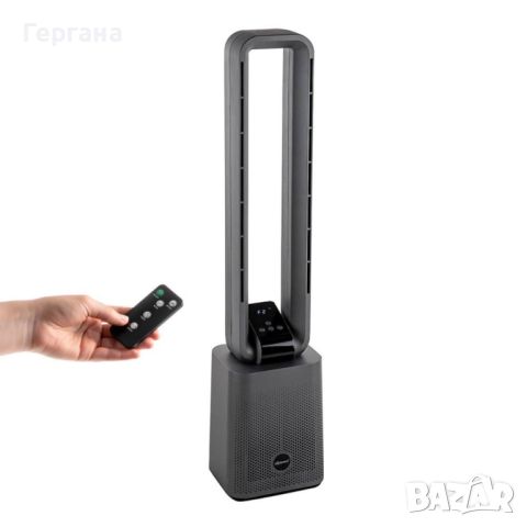 Вентилатор безвитлов, 50W, LED, дигитален, снимка 1 - Вентилатори - 46711618