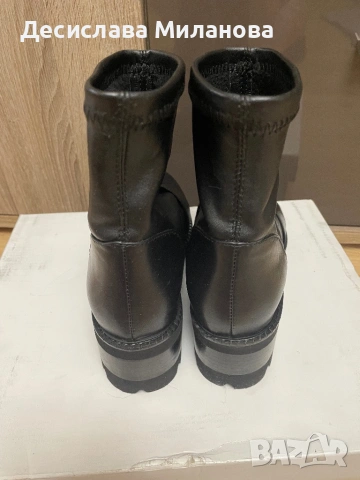 Обувки ест.кожа Carlo Fabiani-номер 36, но уголемени и отговарят на 37,5 или 38, снимка 4 - Дамски ежедневни обувки - 53224001