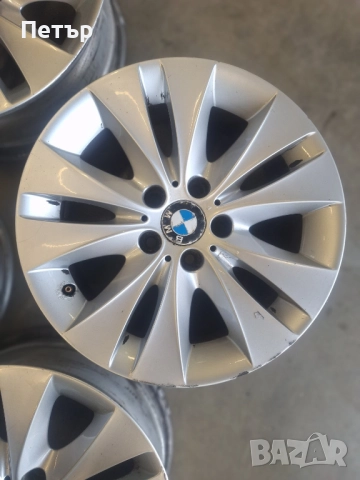 ОРИГИНАЛНИ АЛУМИНИЕВИ ДЖАНТИ ЗА BMW- 5 СЕРИЯ - 5х120х72.6-17 цола, снимка 4 - Гуми и джанти - 52011670