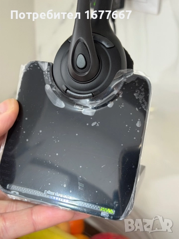 Plantronics CS520 Binaural Wireless Headset System Слушалки Конферентни, снимка 5 - Слушалки и портативни колонки - 52942137