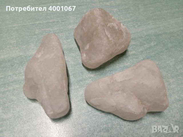 3 бели камъка от Тунис, снимка 1 - Други - 45776762