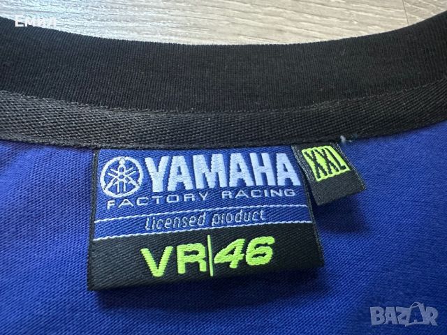 Тениска Yamaha x Valentino Rossi 46, снимка 5 - Тениски - 45287836