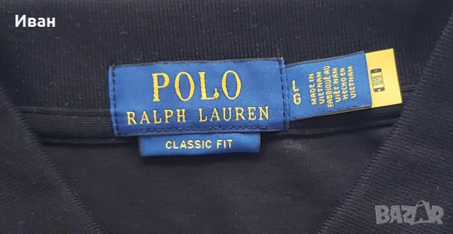 Нова оригинална фланелка Polo Ralph Lauren classic fit - размер XL, L, M - 100% памук, снимка 8 - Тениски - 54072440