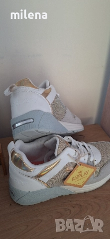 Replay нови маратонки N37-37.5-24см стелка, снимка 7 - Маратонки - 52263120