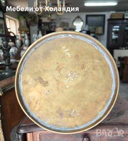 Голяма кана от мед и месинг, снимка 6 - Антикварни и старинни предмети - 54132534