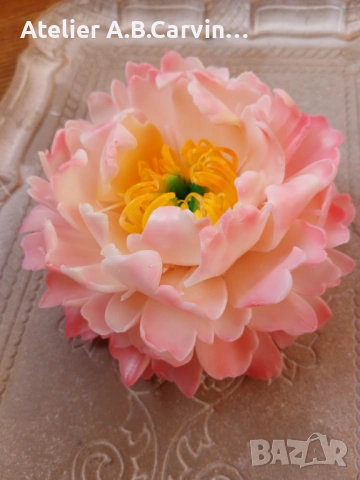 декоративни ароматни сапунени цветя