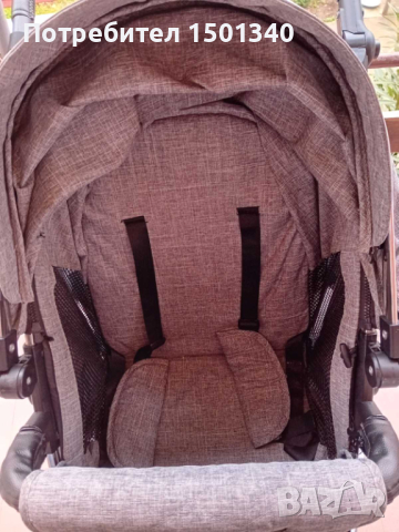 Бебешка количка 3 в 1 KIKKABOO, снимка 4 - Детски колички - 44967035