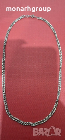 Сребърна верижка, снимка 7 - Колиета, медальони, синджири - 52713637