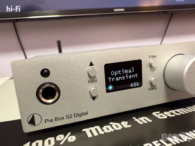 Pro-Ject Pre Box S2 Digital / DAC / Preamp / Headphone amp, снимка 13 - Ресийвъри, усилватели, смесителни пултове - 52478027