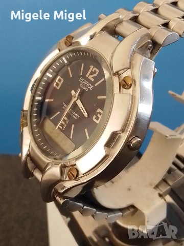 Ръчен мъжки часовник CASIO EDIFICE, снимка 3 - Мъжки - 53935696