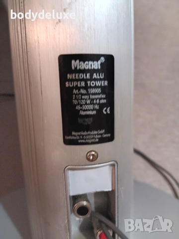 MAGNAT Needle Alu Super Tower алуминиеви тонколони, снимка 2 - Тонколони - 53046193