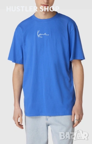 Мъжка тениска KARL KANI. Размер М, снимка 2 - Тениски - 54287943