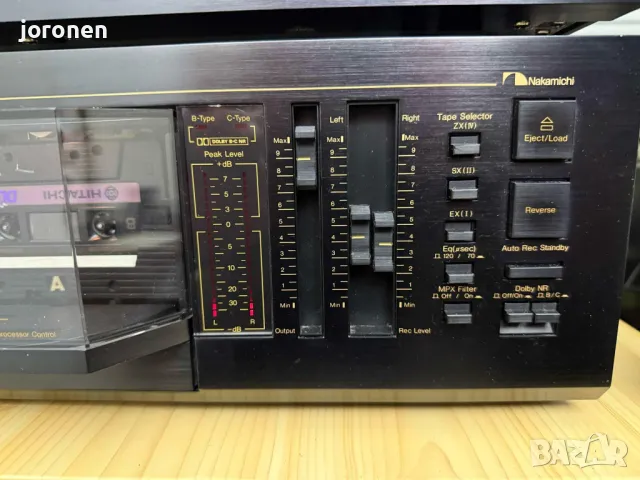 Касетен дек Nakamichi RX-202 E, снимка 5 - Декове - 48707322