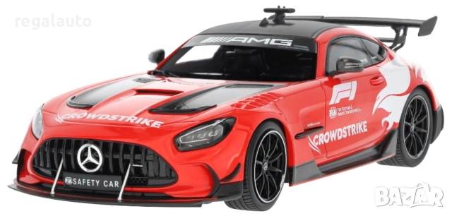 B66963805,умален модел 1:18,die-cast,Mercedes-AMG GT Black Series,Safety Car Formula 1,season 2024