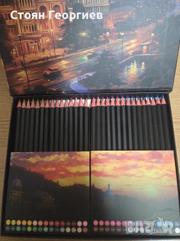 Комплект от 60 цветни молива на марката Craft Sensations., снимка 3 - Други - 53471294