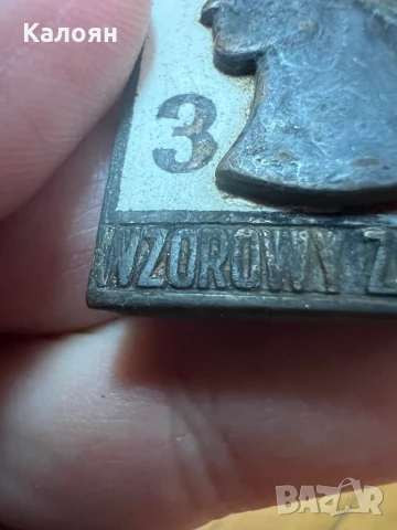 Значка полска военна , снимка 3 - Други ценни предмети - 50614254