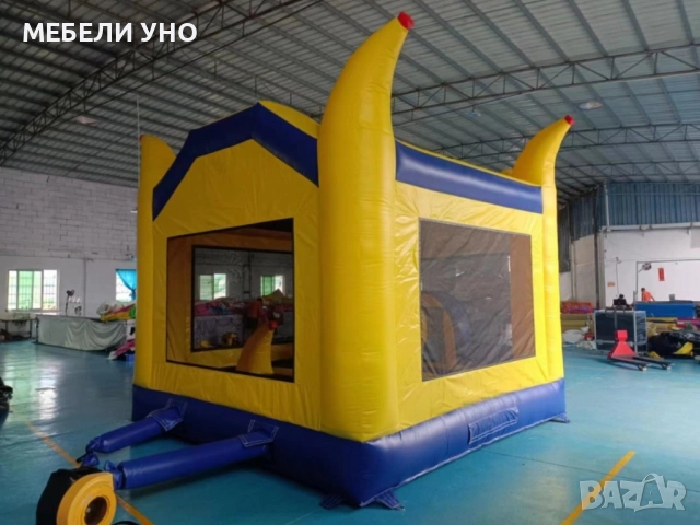 Надуваем атракцион под наем : Миньони с баскетболен кош, снимка 6 - Други игри - 51526765