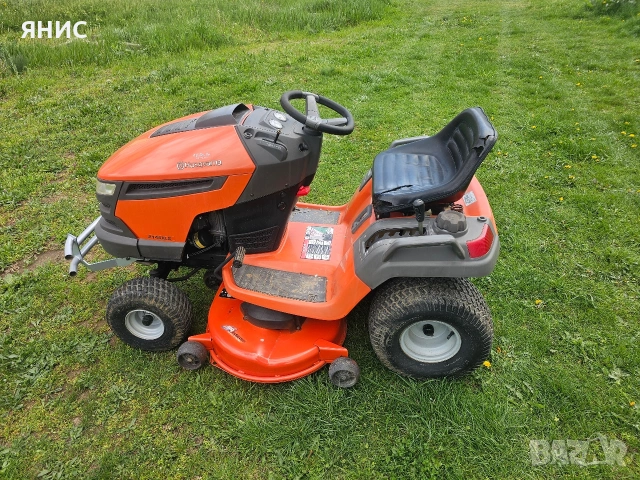 ТРАКТОРНА КОСАЧКА HUSQVARNA 21.КОНЯ. ПЕРФЕКТНА , снимка 7 - Градинска техника - 54295792