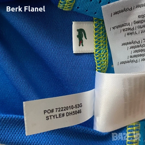Оригинална поло тениска Lacoste Sport, снимка 6 - Тениски - 53944383