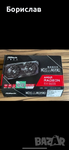 Видео карта RX6600 ASRock Challenger 8GB  