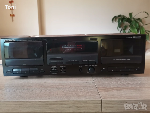 Касетен дек Kenwood kx-w2050 , снимка 2 - Декове - 54007735