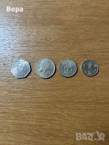 Комплект Монети Кипър - 5, 10, 20, 50, снимка 2 - Нумизматика и бонистика - 53019218