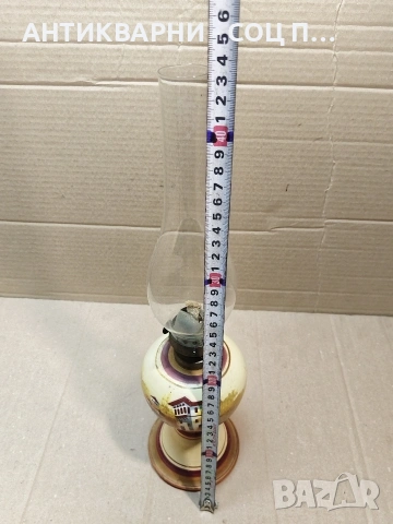 Стара Соц Газена Лампа. / НОМЕР 1528., снимка 9 - Антикварни и старинни предмети - 53660169