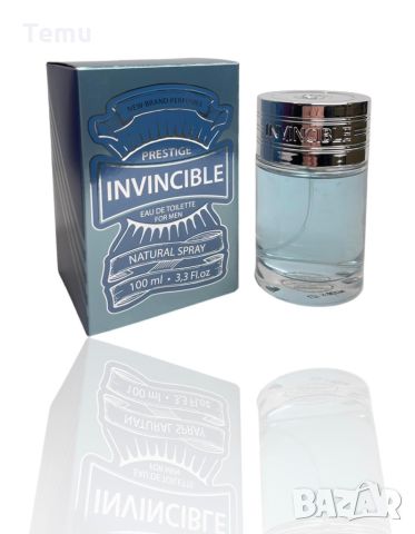 Мъжки парфюм New Brand Perfumes Prestige Invincible EDT, 100ML, снимка 2 - Мъжки парфюми - 45770382
