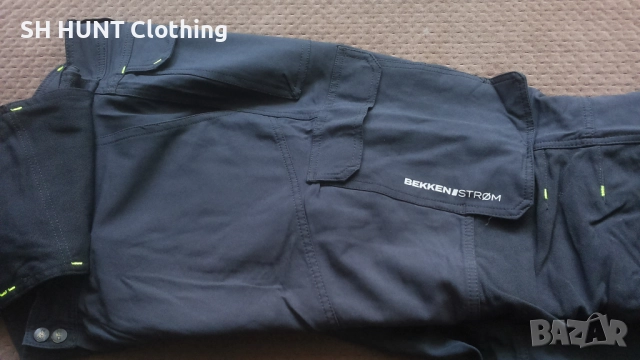 Bekken & Strom MOELV HÅNDVERKSBUKSE 4-VEIS STRETCH Pant размер 3XL еластичен работен панталон W4-527, снимка 8 - Панталони - 52027938
