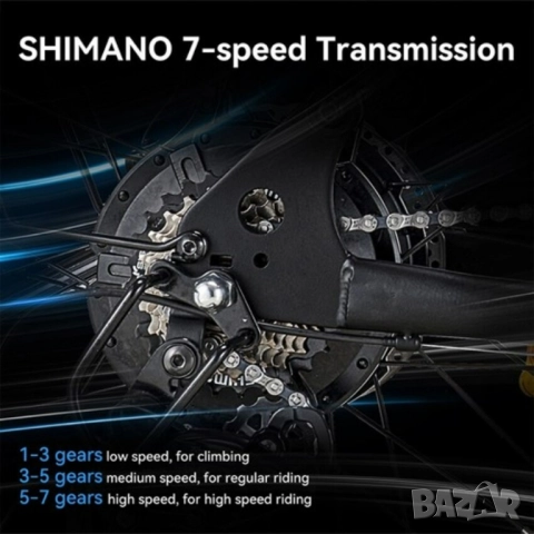 Електрически велосипед/колело RIDING TIMES Z8S 750W 20.8AH, снимка 5 - Велосипеди - 52239971