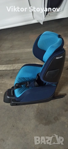 Детско столче за кола RECARO Optia Fix Xenon Blue – ISOFIX (9–18 kg), снимка 10 - Аксесоари и консумативи - 53268166