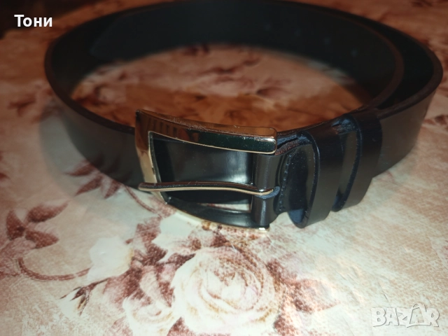 CLAUDIO ORCIANI Нов Италиански Мъжки Колан от Естествена Кожа 115см., снимка 2 - Колани - 52675776