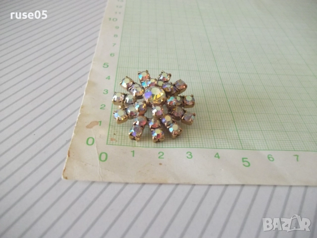 Брошка с камъни, снимка 2 - Други - 52030857