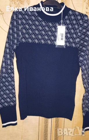 Нов оригинален пуловер GUESS , снимка 2 - Блузи с дълъг ръкав и пуловери - 53653931