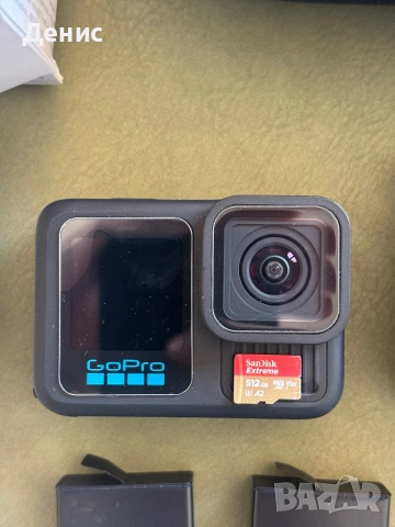 GoPro Hero 13 BK 512GB + 3 батерии GoPro / Гаранция / много аксесоари, снимка 2 - Камери - 54229654
