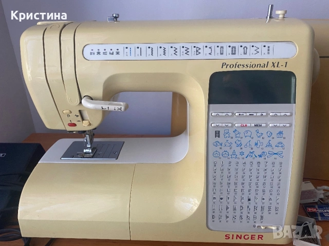 Шевна машина Singer Professional XL-1, снимка 2 - Друга електроника - 53707391