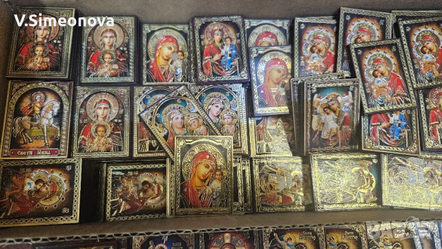 Мини икона - подарък за гостите на сватба или кръщене, снимка 3 - Декорация - 50960206