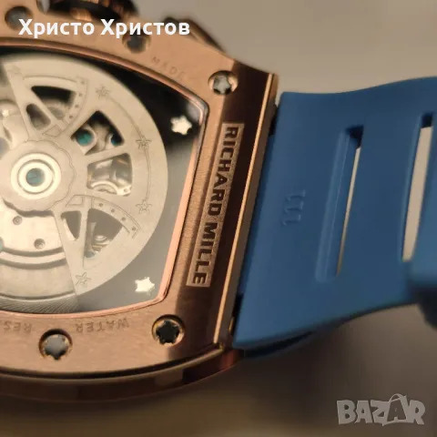 Мъжки луксозен часовник Richard Mille RM 11 -05 Automatic Winding Flyback Chronograph Gmt  Limited , снимка 10 - Мъжки - 46932854