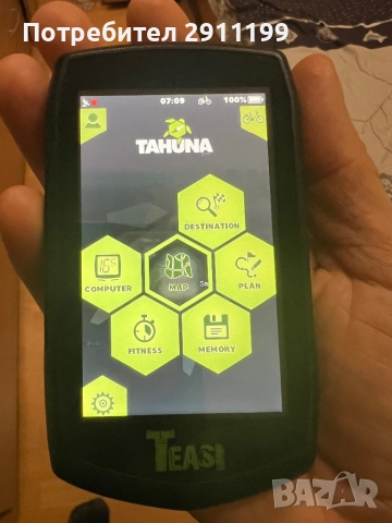 Вело / туристически GPS Teasi One, снимка 10 - Други - 52103559