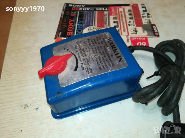 MARKLIN TRAFO 6473-MADE IN WESTERN GERMANY 1209251047, снимка 2 - Друга електроника - 51687864