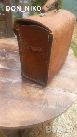 Военна ,Медицинска Кожена чанта, снимка 7 - Антикварни и старинни предмети - 53934078