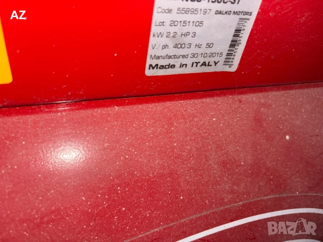 Трифазен ел. двигател 2.2кв CIMA Italy 2.2kw 3hp, снимка 3 - Електродвигатели - 53418930