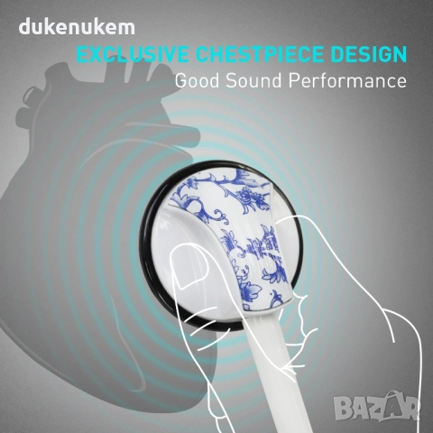 Кардиологичен стетоскоп с единична глава – идеален за кръвно налягане и домашна диагностика, снимка 3 - Уреди за диагностика - 52606907