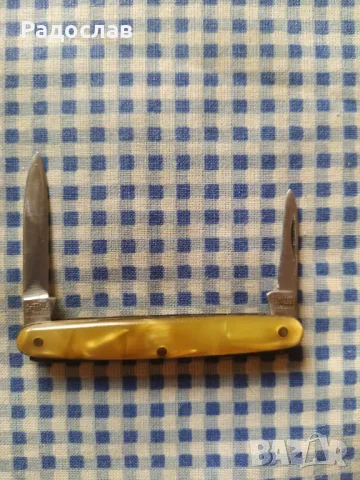 старо малко ножче Solingen , снимка 6 - Ножове - 49958072