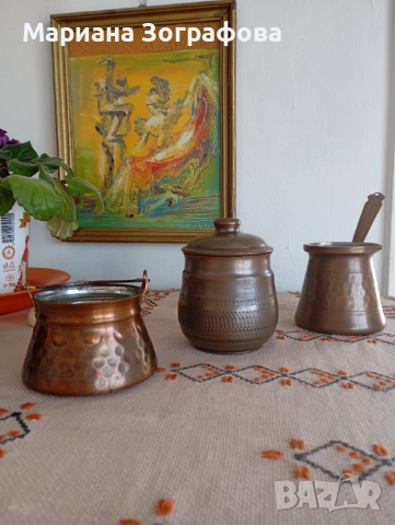 Колекционерски предмети 30 бр., - Стара везна, бакър и свещници, Табакери, Английска запалка, Лула  