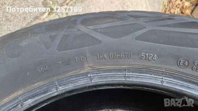 Гуми CONTINENTAL ECOCONTACT 6 XL 215/65 R17 103V (4 бр.), снимка 3 - Гуми и джанти - 52008770