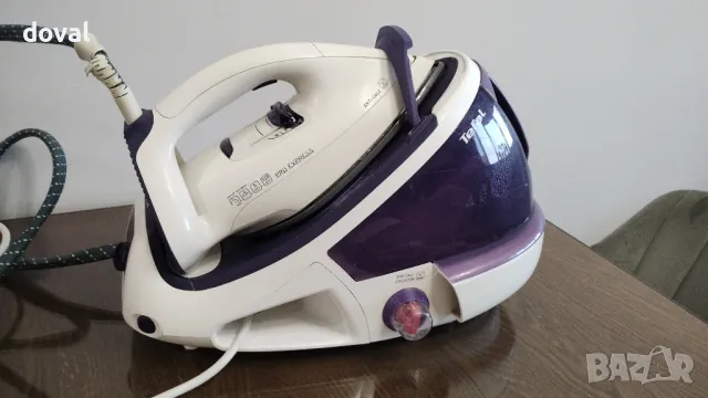 Продавам работеща ютия с парогенератор Tefal GV8330 pro express , снимка 5 - Ютии - 46868339